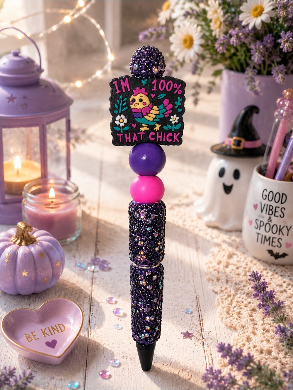 Handmade Bedazzled Pen (Pick One) - Picture 5 of 11